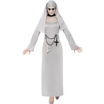 Grijs Gothic nonnen pak