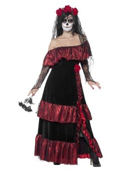 Day of the Dead bruid kostuum