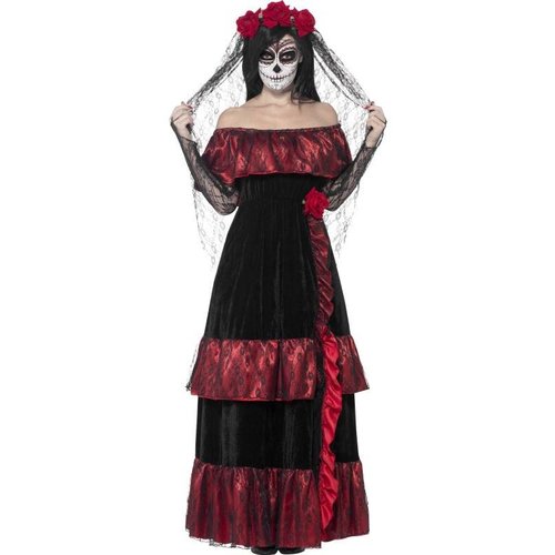 Charmant Day of the Dead bruid jurkje