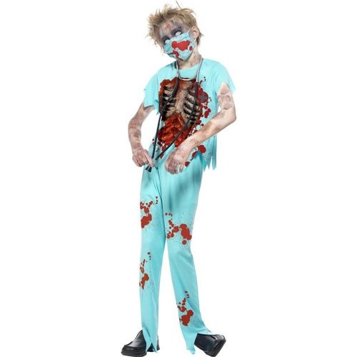 Griezelig zombie chirurgen kostuum