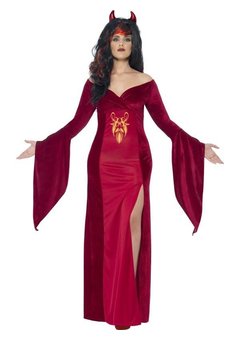 Middeleeuws duivel kostuum plus size