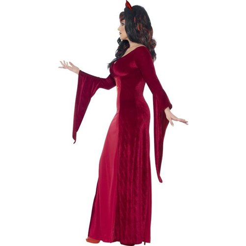 Charmante duivelse koninginnen jurk maatje meer