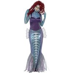 Horror zeemeermin kostuum voor zombie dames