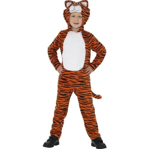 Oranje tijger pak kids