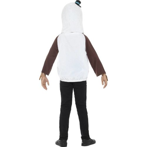 Grappig sneeuwpop pak voor kinderen