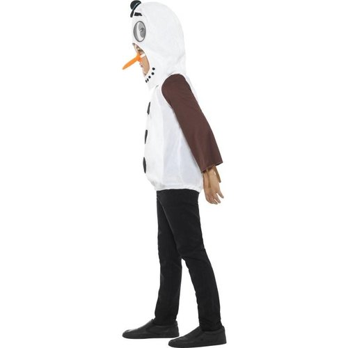 Grappig sneeuwpop pak voor kinderen