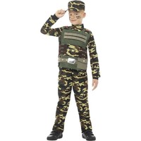 Camouflage militairen pak Gijs