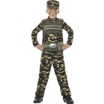 Camouflage militairen pak Gijs