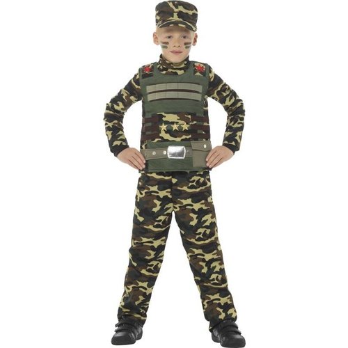 Camouflage militairen pak Gijs