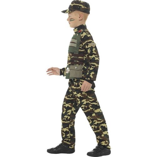 Camouflage militairen pak Gijs