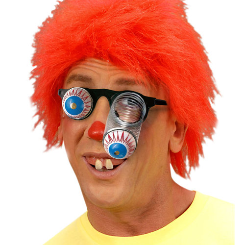 bril met uitpuilende ogen