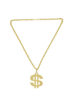 gouden dollar ketting