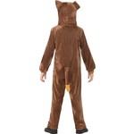 Bruin honden pak voor kinderen