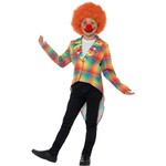 Neon clown jas tartan kids