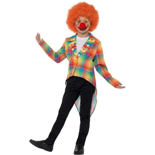 Neon clown jas tartan kids