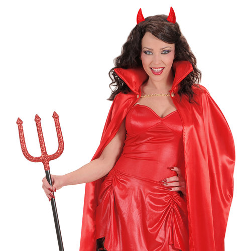 spiegelende duivelshoorn rood