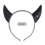 spiegelende duivelshoorn zwart