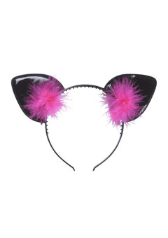 oren katje met veren