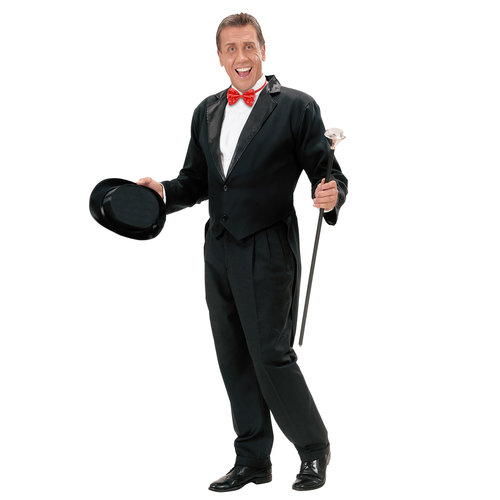 vlinderstrik pailletten rood