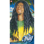 pruik, rasta (in plastic zak)