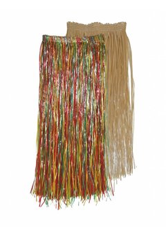 Rieten rok Alika natuur kleur 70cm