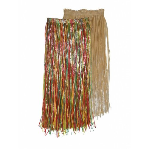 Mooie rieten rok Alika in nattur kleur van 70cm