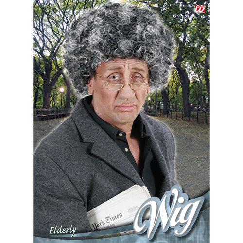 pruik, oude man