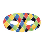 oogmasker harlekijn, kind