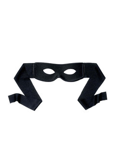 oogmasker zwarte ruiter