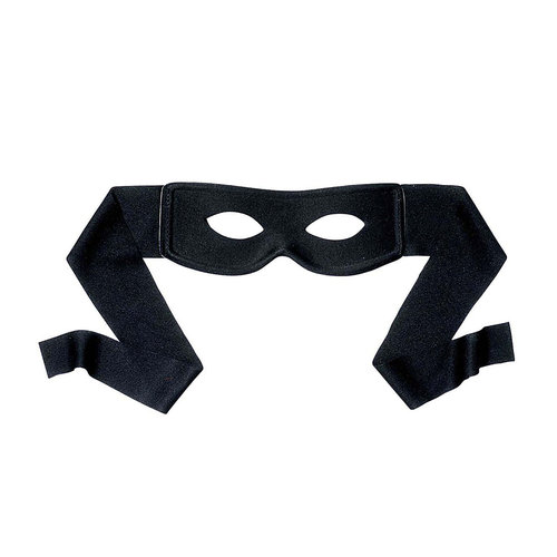 oogmasker zwarte ruiter