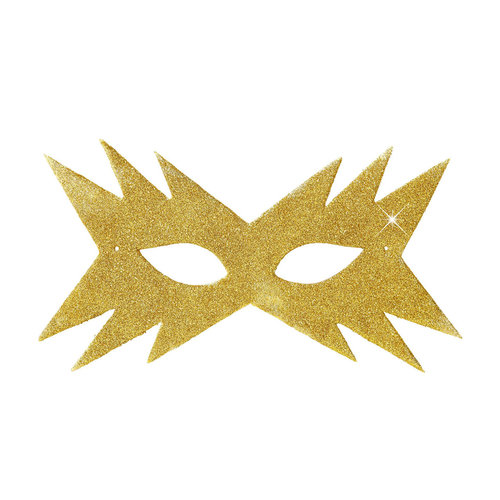 oogmasker, ster goud