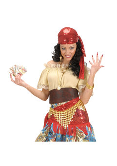 riem zigeunerin met muntjes