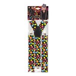 bretels met gekleurde bollen