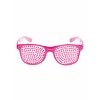 Roze bril met diamanten