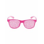 Roze bril met diamanten