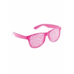 Roze bril met diamanten