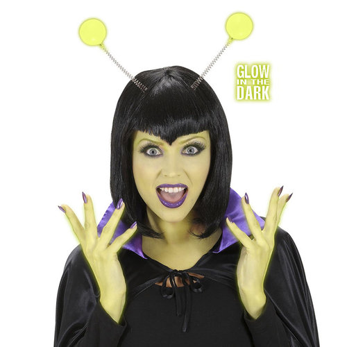 hoofdband met antenne, lichtgevend in donker