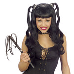 leren zweep, kat met 9 staarten