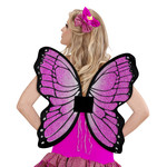 glittervleugels vlinder 50x50cm