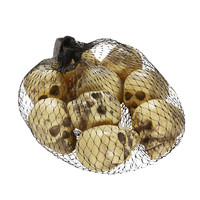 set van 9 schedels in een zak