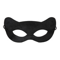 oogmasker, zwarte kat