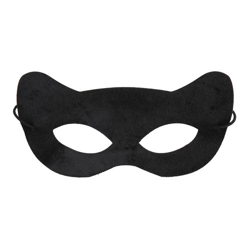 oogmasker, zwarte kat