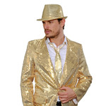 stropdas pailletten goud