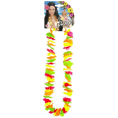 hawaii krans meerkleurig neon