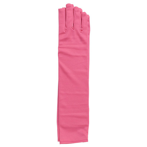 handschoen lang neon, rose