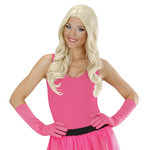 handschoen lang neon, rose