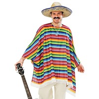 poncho set met sombrero
