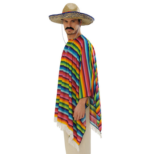 poncho set met sombrero