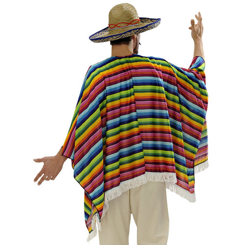 poncho set met sombrero