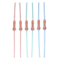 nippende piemel rietjes per 6